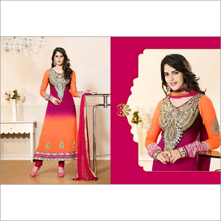 Georgette Anarkali Suit