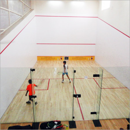 Squash Court Glass Back Wall Squash Court Glass Back Wall