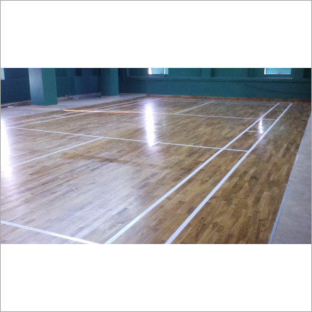 Badminton Court Wooden Flooring