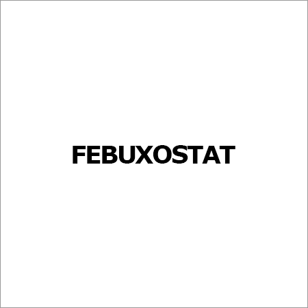 Febuxostat - Tablet, Variable Dosage, Blister Packs | Reduced Uric Acid, Gout Treatment, Pain Relief, Improved Mobility