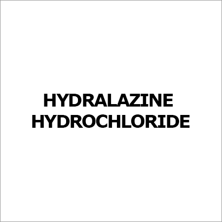 Hydralazine hydrochloride