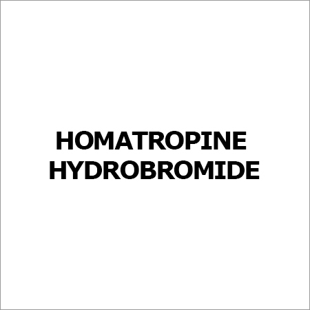 Homatropine Hydrobromide