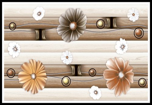 Bathroom ceramic wall tile