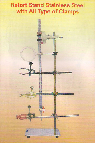 Retort Stand Stainless Steel