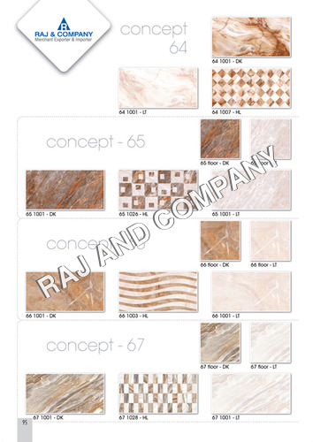 Ceramic Highlighter Wall Tiles Size: 20X30