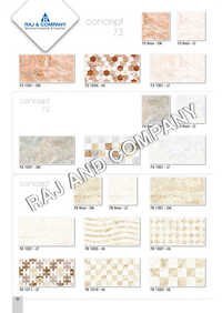 Ceramic White Wall Tiles Size: 20x30