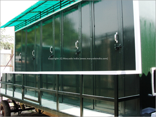 Prefabricated Mobile Toilet Van
