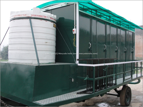 10 Seater Mobile Toilets