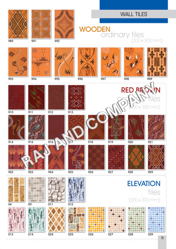 Wooden Wall Tiles Size: 20X30