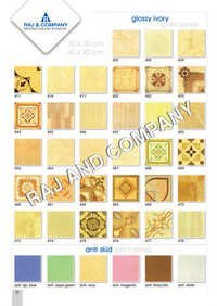 Plain Floor Tiles Size: 30x30