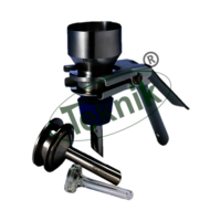 Membrane Filter Holder - Stainless Steel & Borosilicate Glass, 25/47mm Diameter, Neoprene Lid, C-type Handle-clamp, Ss Lid With Vent, Ss Duck Clamp