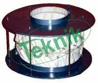 Tablet Polishing Pan - Mild Steel With Canvas Lining, 12" Inner Diameter X 8" Height, 7" Diameter Neck Opening