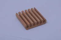 Heating Element Refractories - Red Refractory 200 Mm, High Strength Brick Shape With Silica, Alumina, Fire Clay Composition