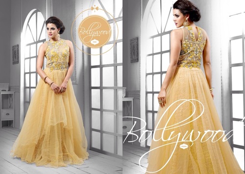 Light yellow gown