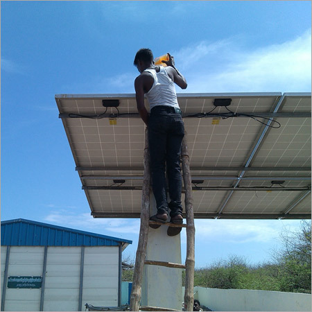 Industrial Solar Panel Installation