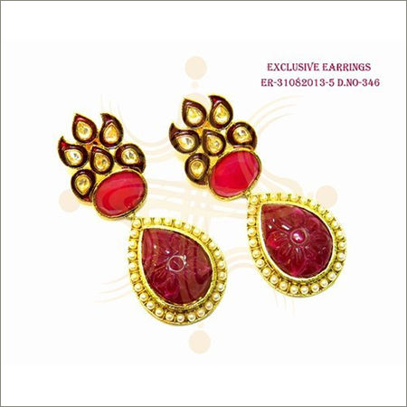 Polki Earrings Gender: Women