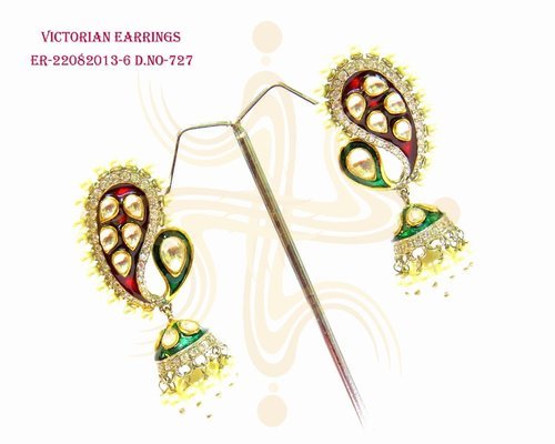 Exclusive Victorian Jhumki Drop Earrings