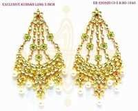 Kundan Long Earring