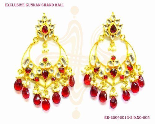 Designer Kundan Earring Gender: Women