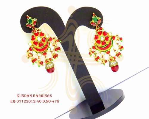 Antique Kundan Earring