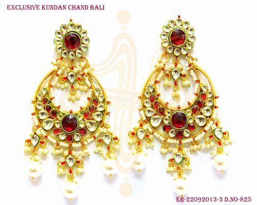 Wedding Kundan Earring Gender: Women