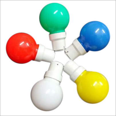LED Bulbs - Plastic, 40mm Diameter, E27 Base | Energy Efficient, Long Lifespan, Colorful Options, Low Heat Output