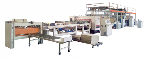 Single Facer Corrugated Cardboard Production Line