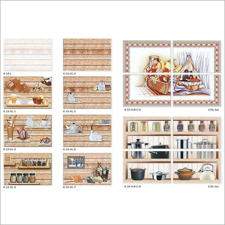 Colored Digital Wall Tiles