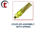Brass Coupler Assembly With Spring