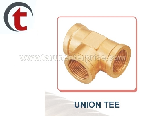 Brass Union Tee