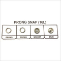 16 L Prong Snap Buttons