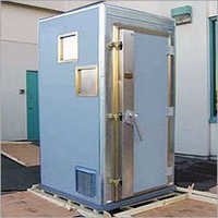 Sound Proof Cabin - Steel, Customizable Dimensions | Ventilation Blower Or Ac, Rust Proof Finish, Glass Windows, 65-70 Dba Noise Reduction