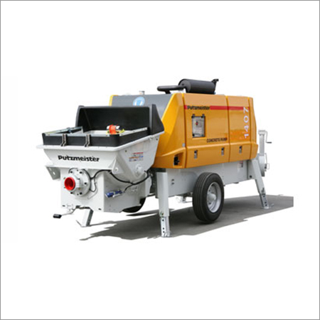 Truck mounted concrete pumps