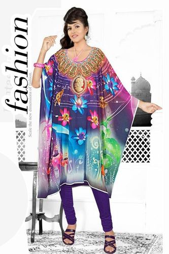 Digital printed kaftans