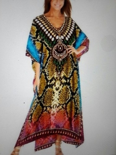 Digital printed kaftans