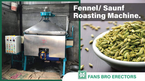 Fennel/Saunf Roaster Machine