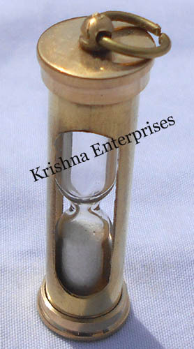 Pocket Sand Timer Key Chain