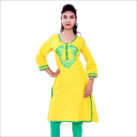 Long Sleeves Fancy Kurti