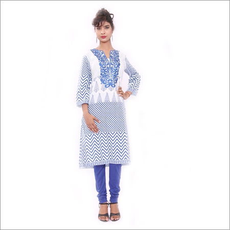 Pigment Printed Kurti