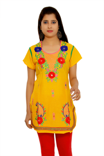Flower Print Elegant Kurti