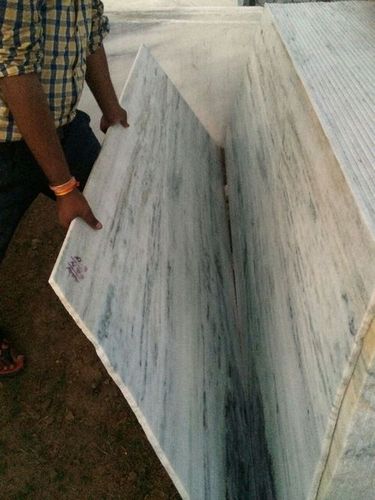Opal White Marble Slabs