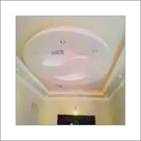 False Ceiling Solutions - Gypsum Custom Dimensions Painted Finish | Acoustic Comfort Concealed Wiring Improved Aesthetics Thermal Insulation
