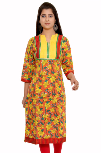 Long Straight Kurti