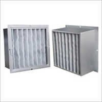 Microvee Filter - Hdpe & Synthetic Combination, 610 X 610 Mm X 150/300 Mm | High Material Strength, Corrosion And Abrasion Resistant, 90% Efficiency For Cleanroom Applications  
