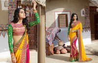 Indian Designer Bridal Lehenga Style Saree