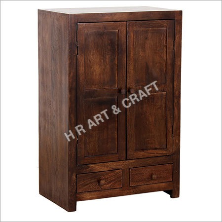 Recycled Wooden Cabinets - Recycled Wood 70x40x180 cm, Dark Brown | Durable, Eco-Friendly, Customizable, Ample Storage