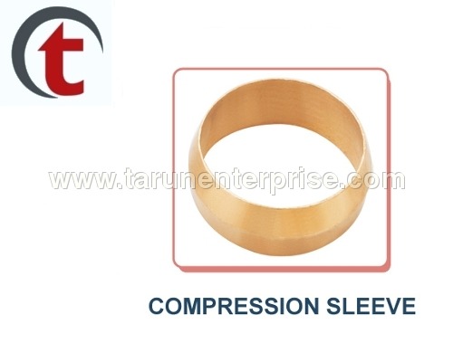 Brass Compression Sleeve