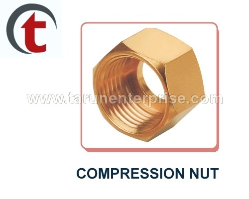 Brass Compression Nut