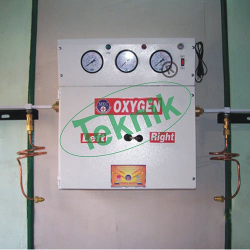 Manual Oxygen Control Panel By MICRO TEKNIK