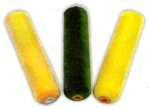 Flocked rollers (velvet)